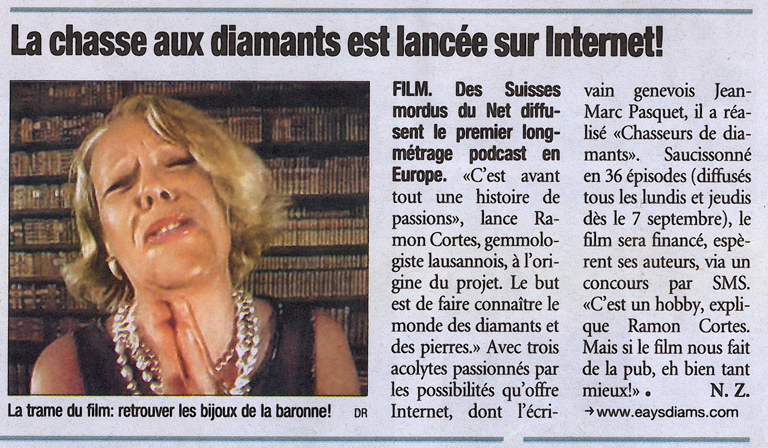 Le Matin Bleu du 5 sept. 2006