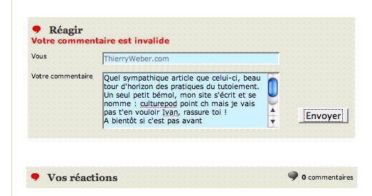Interviewé dans le Matin du Matin de ce Matin